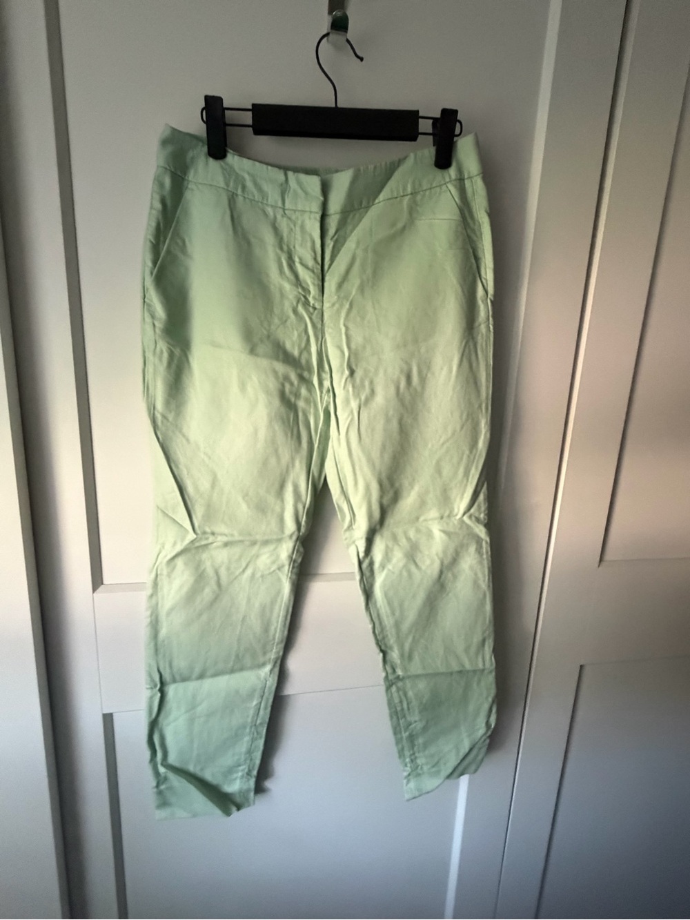 J. Crew Light Mint Straight-Leg Pants - size 2